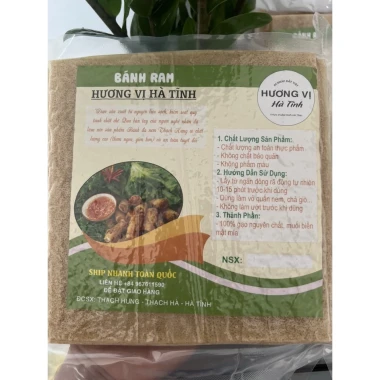 Bánh Ram Bánh Đa Nem Chả Giò Hà Tĩnh Đặc Sản - Giảm 15% còn 75k 2 Bánh Ram Bánh Đa Nem Chả Giò Hà Tĩnh Đặc Sản - Giảm 15% còn 75k 2