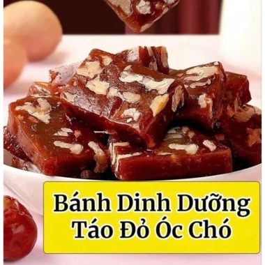 Bánh Táo Đỏ Hạt Óc Chó 1kg Không Đường - Giàu Dinh Dưỡng, Ăn Vặt Giá 48.000 2