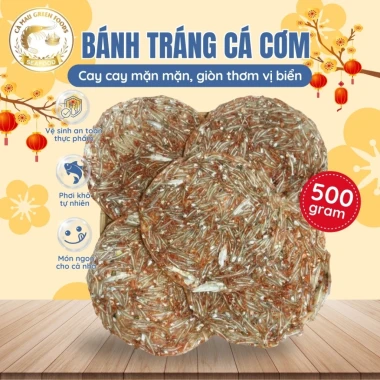Bánh Tráng Cá Cơm Cà Mau Giòn Thơm Vị Biển - Đặc Sản Nhà Làm Giá Chỉ 66k 3 Bánh Tráng Cá Cơm Cà Mau Giòn Thơm Vị Biển - Đặc Sản Nhà Làm Giá Chỉ 66k 3