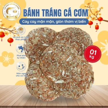 Bánh Tráng Cá Cơm Cà Mau Giòn Thơm Vị Biển - Đặc Sản Nhà Làm Giá Chỉ 66k 4 Bánh Tráng Cá Cơm Cà Mau Giòn Thơm Vị Biển - Đặc Sản Nhà Làm Giá Chỉ 66k 4