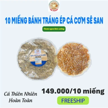 Bánh Tráng Ép Cá Cơm Sông Sê San Tây Nguyên Giảm Giá 99000đ - Món Ăn Đặc Sản 2