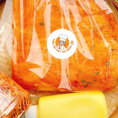 Bánh Tráng Phơi Sương Dẻo Tôm Siêu Ngon Mẹ Bống 150g Giá Rẻ 27600đ 4