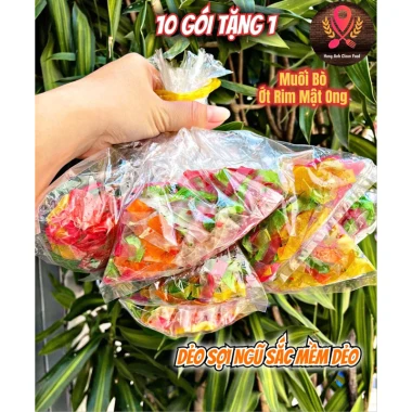 Bánh Tráng Phơi Sương Ngũ Sắc Dẻo - Combo 10 Gói + Muối Bò Ớt Rim - Giảm 15% Còn 55K 3 Bánh Tráng Phơi Sương Ngũ Sắc Dẻo - Combo 10 Gói + Muối Bò Ớt Rim - Giảm 15% Còn 55K 3