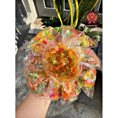 Bánh Tráng Phơi Sương Ngũ Sắc Dẻo - Combo 10 Gói + Muối Bò Ớt Rim - Giảm 15% Còn 55K 6 Bánh Tráng Phơi Sương Ngũ Sắc Dẻo - Combo 10 Gói + Muối Bò Ớt Rim - Giảm 15% Còn 55K 6