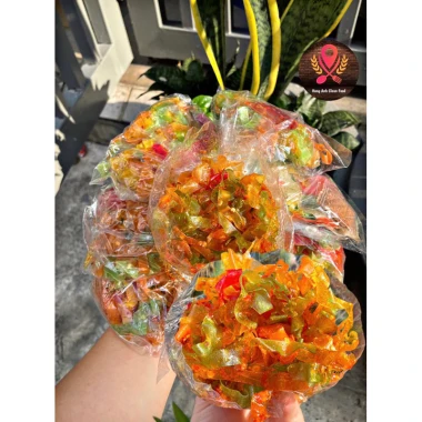 Bánh Tráng Phơi Sương Ngũ Sắc Dẻo - Combo 10 Gói + Muối Bò Ớt Rim - Giảm 15% Còn 55K 7 Bánh Tráng Phơi Sương Ngũ Sắc Dẻo - Combo 10 Gói + Muối Bò Ớt Rim - Giảm 15% Còn 55K 7
