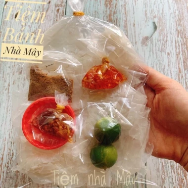 Bánh Tráng Sate Tắc Muối Tôm Tây Ninh - Bánh Tráng Rìa Phơi Sương Dẻo Trộn Muối Tôm Hành Phi Sa Tế Cay Siêu Ngon 4
