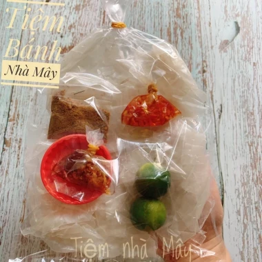 Bánh Tráng Sate Tắc Muối Tôm Tây Ninh - Bánh Tráng Rìa Phơi Sương Dẻo Trộn Muối Tôm Hành Phi Sa Tế Cay Siêu Ngon 7