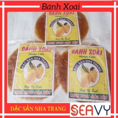 Bánh Xoài Nha Trang Nguyên Chất 200g - Vị Chua Ngọt Tự Nhiên, Không Pha Bột, Mạch Nha, Giá 26k/gói 9