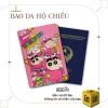Bao Da Hộ Chiếu StormBreaker - Ví Passport Shinchan Cá Nhân Hóa Đen Nâu Kem Hồng Giá Rẻ 213k PPT417 2