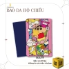 Bao Da Hộ Chiếu StormBreaker - Ví Passport Shinchan Cá Nhân Hóa Đen Nâu Kem Hồng Giá Rẻ 213k PPT417 3