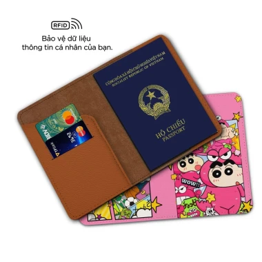 Bao Da Hộ Chiếu StormBreaker - Ví Passport Shinchan Cá Nhân Hóa Đen Nâu Kem Hồng Giá Rẻ 213k PPT417 8 Bao Da Hộ Chiếu StormBreaker - Ví Passport Shinchan Cá Nhân Hóa Đen Nâu Kem Hồng Giá Rẻ 213k PPT417 8