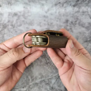 Bao Đựng Chìa Khóa Da Thủ Công - Khắc Miễn Phí - Giá Chỉ 40K Thay Vì 49.6K 10 Bao Đựng Chìa Khóa Da Thủ Công - Khắc Miễn Phí - Giá Chỉ 40K Thay Vì 49.6K 10