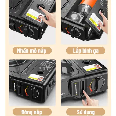 Bếp Ga Du Lịch Chịu Nhiệt Độ Cao Chống Cháy Nổ Giá Rẻ 124999đ 5 Bếp Ga Du Lịch Chịu Nhiệt Độ Cao Chống Cháy Nổ Giá Rẻ 124999đ 5