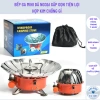 Bếp Ga Du Lịch Mini Chắn Gió Cắm Trại Dã Ngoại Gấp Gọn Tiện Lợi Giá Rẻ 2
