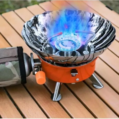 Bếp Ga Du Lịch Mini Chắn Gió Cắm Trại Dã Ngoại Gấp Gọn Tiện Lợi Giá Rẻ 4 Bếp Ga Du Lịch Mini Chắn Gió Cắm Trại Dã Ngoại Gấp Gọn Tiện Lợi Giá Rẻ 4