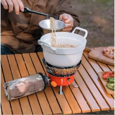 Bếp Ga Du Lịch Mini Chắn Gió Cắm Trại Dã Ngoại Gấp Gọn Tiện Lợi Giá Rẻ 5 Bếp Ga Du Lịch Mini Chắn Gió Cắm Trại Dã Ngoại Gấp Gọn Tiện Lợi Giá Rẻ 5
