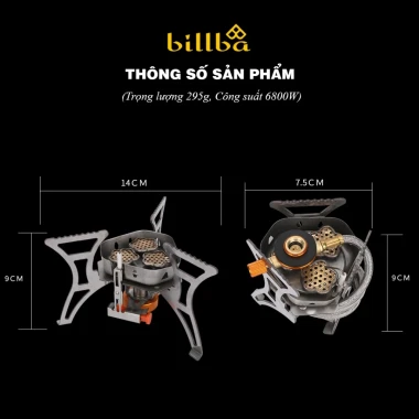 Bếp Gas Du Lịch Cắm Trại Gọn Gàng - Giá Chỉ 260k Thay Cho 327.6k - BB4412 7
