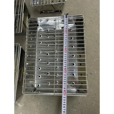 Bếp Nướng Inox Chả Thịt Xiên Cầm Tay BBQ Du Lịch Gấp Rời Vỉ - Giảm 24% Chỉ 60k 4 Bếp Nướng Inox Chả Thịt Xiên Cầm Tay BBQ Du Lịch Gấp Rời Vỉ - Giảm 24% Chỉ 60k 4
