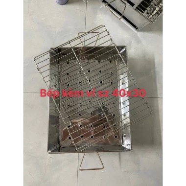 Bếp Nướng Inox Chả Thịt Xiên Cầm Tay BBQ Du Lịch Gấp Rời Vỉ - Giảm 24% Chỉ 60k 9 Bếp Nướng Inox Chả Thịt Xiên Cầm Tay BBQ Du Lịch Gấp Rời Vỉ - Giảm 24% Chỉ 60k 9