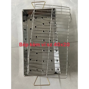 Bếp Nướng Inox Chả Thịt Xiên Cầm Tay BBQ Du Lịch Gấp Rời Vỉ - Giảm 24% Chỉ 60k 10 Bếp Nướng Inox Chả Thịt Xiên Cầm Tay BBQ Du Lịch Gấp Rời Vỉ - Giảm 24% Chỉ 60k 10