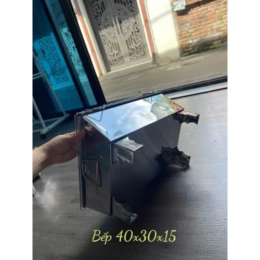 Bếp nướng than hoa [inox] , bếp nướng BBQ , bếp nướng mang đi du lịch [ bán rời vỉ] có chân 5