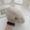 Beret nữ len thêu chữ trơn, xu hướng thu đông, du lịch, giá chỉ 82305đ 9