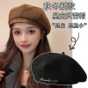 Beret nữ len thêu chữ trơn, xu hướng thu đông, du lịch, giá chỉ 82305đ 13