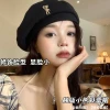 Beret nữ len thêu chữ trơn, xu hướng thu đông, du lịch, giá chỉ 82305đ 15