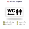 Biển Báo Nhà Vệ Sinh, Toilet WC - Nội Quy, Giá Rẻ 12610đ - Mua Ngay! 12