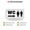Biển Báo Nhà Vệ Sinh, Toilet WC - Nội Quy, Giá Rẻ 12610đ - Mua Ngay! 13