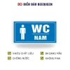 Biển Báo Nhà Vệ Sinh, Toilet WC - Nội Quy, Giá Rẻ 12610đ - Mua Ngay! 15