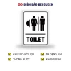 Biển Báo Nhà Vệ Sinh, Toilet WC - Nội Quy, Giá Rẻ 12610đ - Mua Ngay! 18