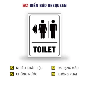 Biển Báo Nhà Vệ Sinh, Toilet WC - Nội Quy, Giá Rẻ 12610đ - Mua Ngay! 18
