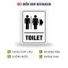 Biển Báo Nhà Vệ Sinh, Toilet WC - Nội Quy, Giá Rẻ 12610đ - Mua Ngay! 19
