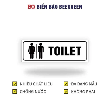 Biển Báo Nhà Vệ Sinh, Toilet WC - Nội Quy, Giá Rẻ 12610đ - Mua Ngay! 23