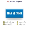 Biển Báo Nhà Vệ Sinh, Toilet WC - Nội Quy, Giá Rẻ 12610đ - Mua Ngay! 25