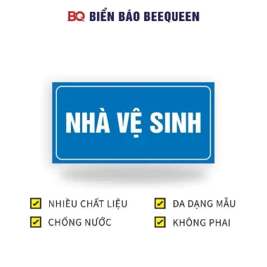 Biển Báo Nhà Vệ Sinh, Toilet WC - Nội Quy, Giá Rẻ 12610đ - Mua Ngay! 25