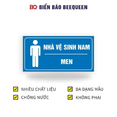 Biển Báo Nhà Vệ Sinh, Toilet WC - Nội Quy, Giá Rẻ 12610đ - Mua Ngay! 26