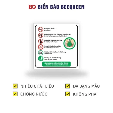 Biển Báo Nhà Vệ Sinh, Toilet WC - Nội Quy, Giá Rẻ 12610đ - Mua Ngay! 33
