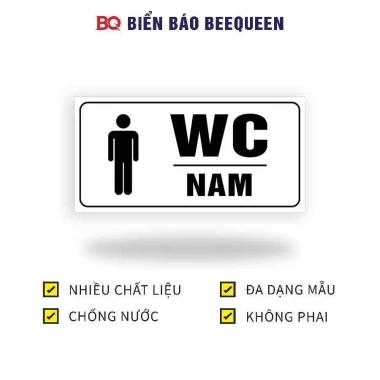 Biển Báo Nhà Vệ Sinh, Toilet WC - Nội Quy, Giá Rẻ 12610đ - Mua Ngay! 36