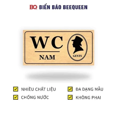 Biển Báo Nhà Vệ Sinh, Toilet WC - Nội Quy, Giá Rẻ 12610đ - Mua Ngay! 39