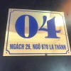 Biển Số Nhà Nhôm ALU Giá Rẻ - Nhiều Kích Thước, Tặng Vít Nở/Băng Dính Xốp, Chỉ 60k 4
