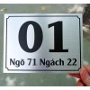 Biển Số Nhà Nhôm ALU Giá Rẻ - Nhiều Kích Thước, Tặng Vít Nở/Băng Dính Xốp, Chỉ 60k 8