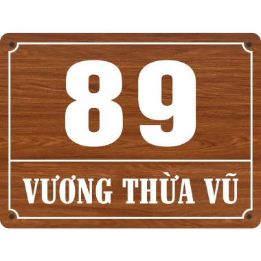 Biển Số Nhà Nhôm ALU Giá Rẻ - Nhiều Kích Thước, Tặng Vít Nở/Băng Dính Xốp, Chỉ 60k 9 Biển Số Nhà Nhôm ALU Giá Rẻ - Nhiều Kích Thước, Tặng Vít Nở/Băng Dính Xốp, Chỉ 60k 9
