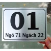 Biển Số Nhà Nhôm ALU Giá Rẻ - Nhiều Kích Thước, Tặng Vít Nở/Băng Dính Xốp, Chỉ 60k 12