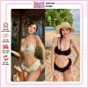 Bikini 2 Chi Tiết Đi Biển Viền Bèo Đính Nơ Dễ Thương - Đồ Bơi Sang Chảnh Giá 50k 2