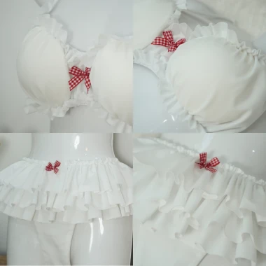 Bikini 2 Chi Tiết Đi Biển Viền Bèo Đính Nơ Dễ Thương - Đồ Bơi Sang Chảnh Giá 50k 9 Bikini 2 Chi Tiết Đi Biển Viền Bèo Đính Nơ Dễ Thương - Đồ Bơi Sang Chảnh Giá 50k 9