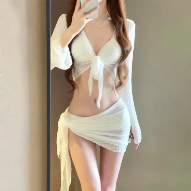 Bikini Đi Biển 4 Món Phong Cách Hàn Quốc Siêu Xinh Mềm Kín Đáo Giá Rẻ 149k 11 Bikini Đi Biển 4 Món Phong Cách Hàn Quốc Siêu Xinh Mềm Kín Đáo Giá Rẻ 149k 11