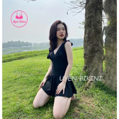 Bikini Liền Thân Bigsize Che Bụng & Bắp Tay Đi Biển Siêu Đẹp V02 - Giá Cực Tốt 225k 5 Bikini Liền Thân Bigsize Che Bụng & Bắp Tay Đi Biển Siêu Đẹp V02 - Giá Cực Tốt 225k 5