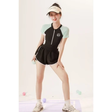 Bikini Nữ Liền Thân Dáng Váy Thể Thao - Đồ Bơi Kín Đáo Giá Rẻ 109k 17 Bikini Nữ Liền Thân Dáng Váy Thể Thao - Đồ Bơi Kín Đáo Giá Rẻ 109k 17